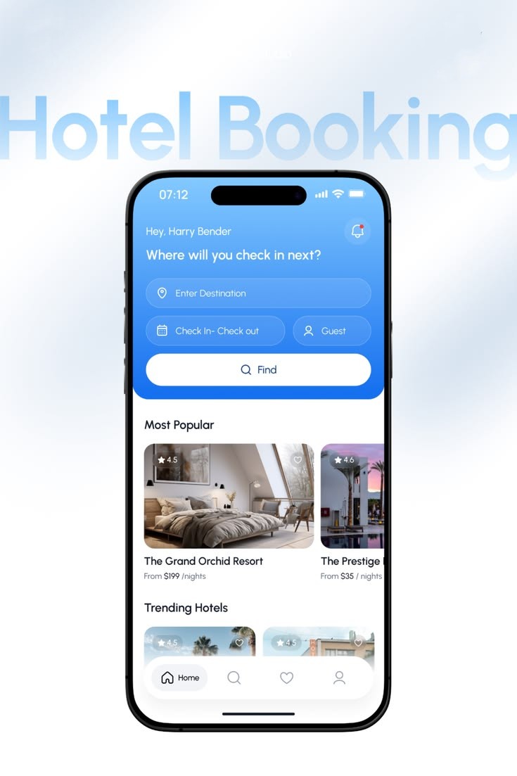 Hotel Booking App