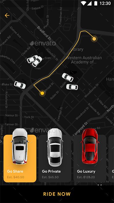Taxi Booking (Uber Like)