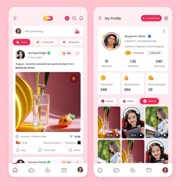 Short Video App (TikTok Like)