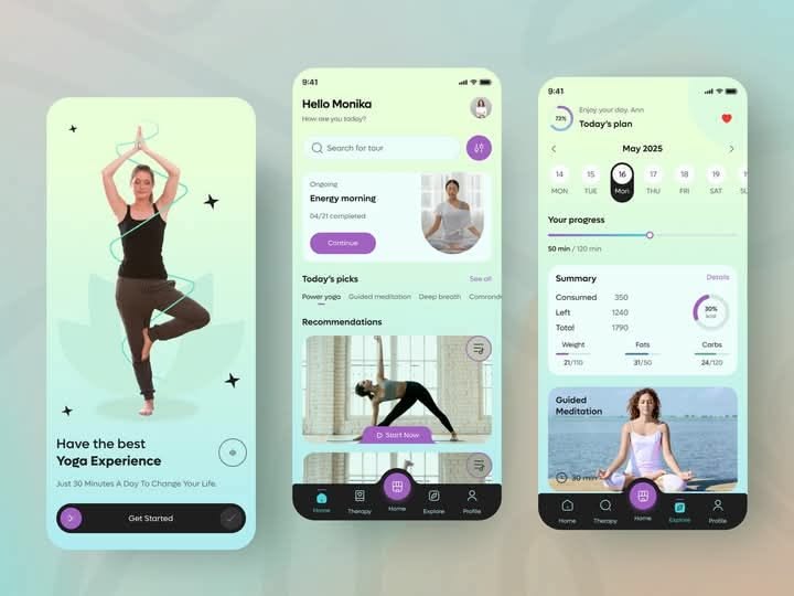 Yoga & Meditation App