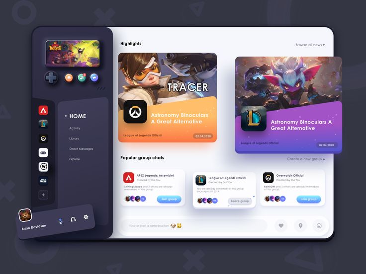 Gaming Community Site