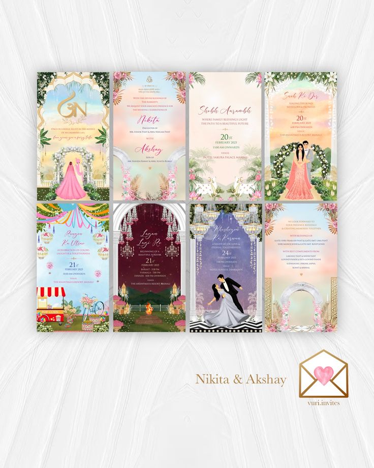 Digital Wedding Invitation